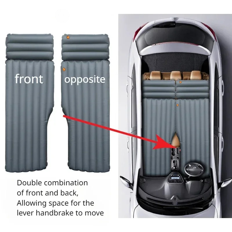 Quality Travel Accessories - Lit gonflable universel pour voiture N0/C1,