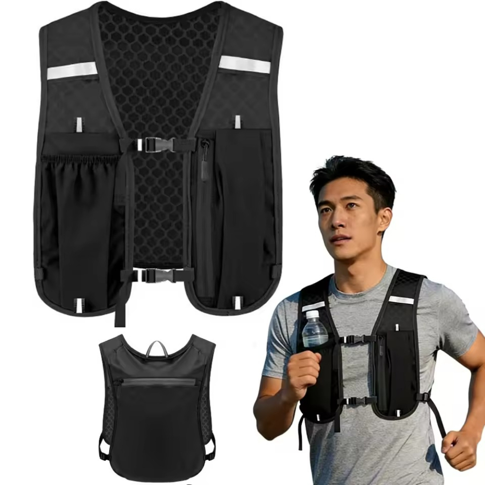 Hydration Pack Backpack - Gilet d'hydratation pour la course à