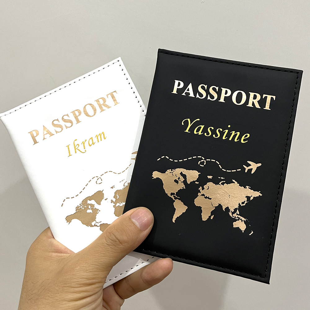 Quality Travel Accessories - Couverture de passeport personnalisée en PU
