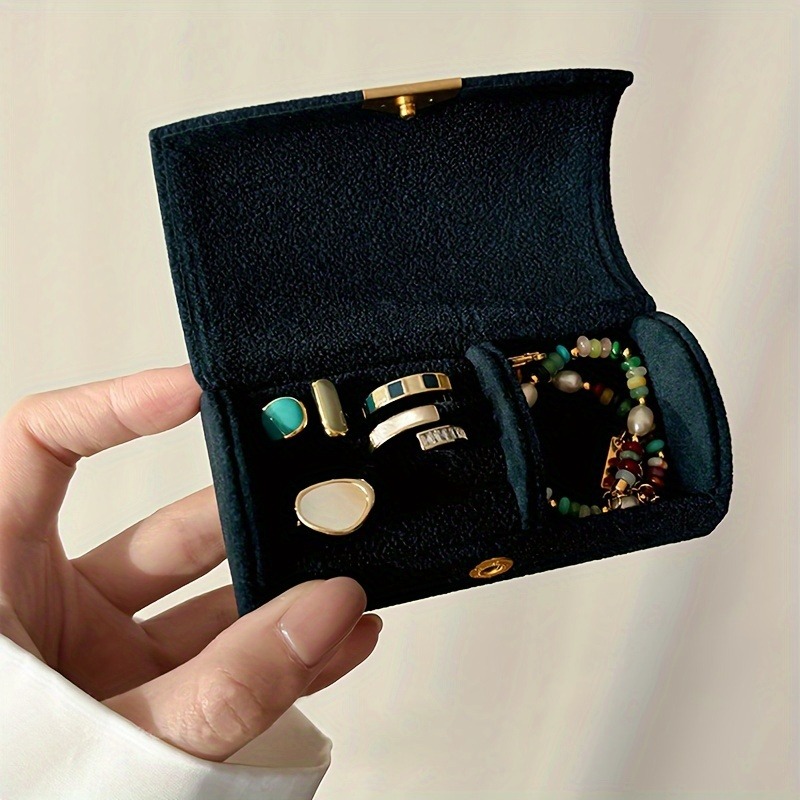 Travel Jewellery & Accessories Organiser - Boîte de rangement de bijoux en
