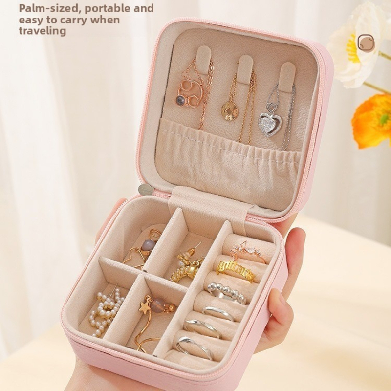 Boîte à bijoux portable miniat - Travel Jewellery & Accessories Organiser avis et prix