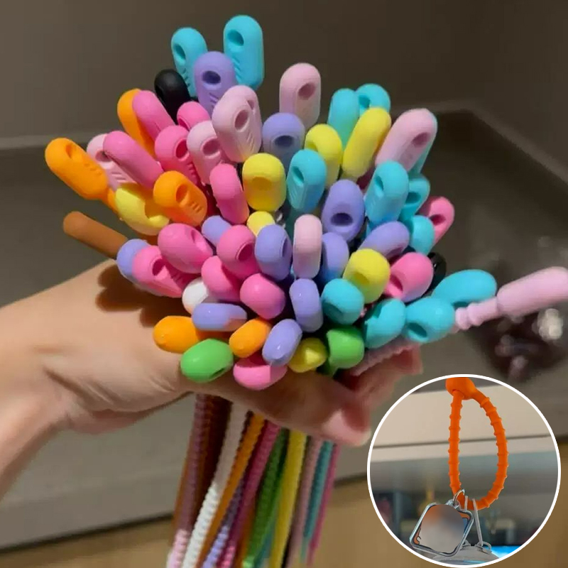 200 pièces/lot Attaches en sil - Reusable Zip Bag avis et prix