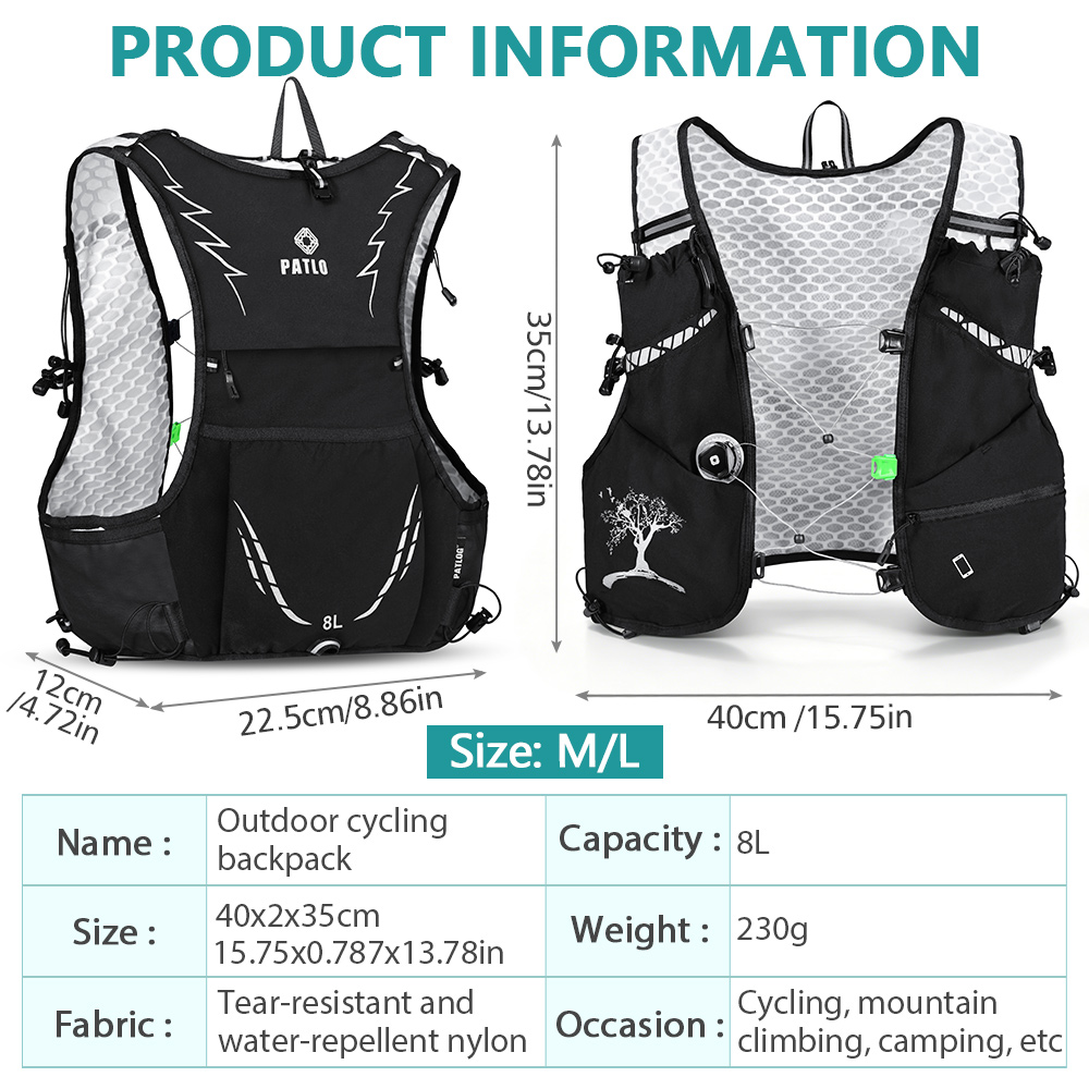 Nouveau Sac à Dos de Trail Run - Hydration Pack Backpack avis et prix