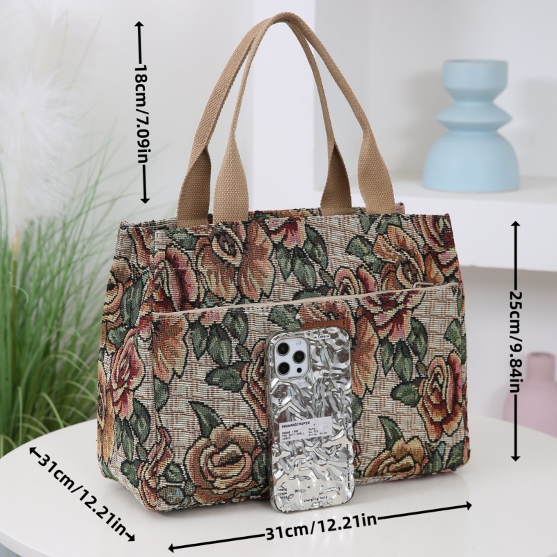 Sac fourre-tout en tissu jacqu - Travel Accessories Tech avis et prix