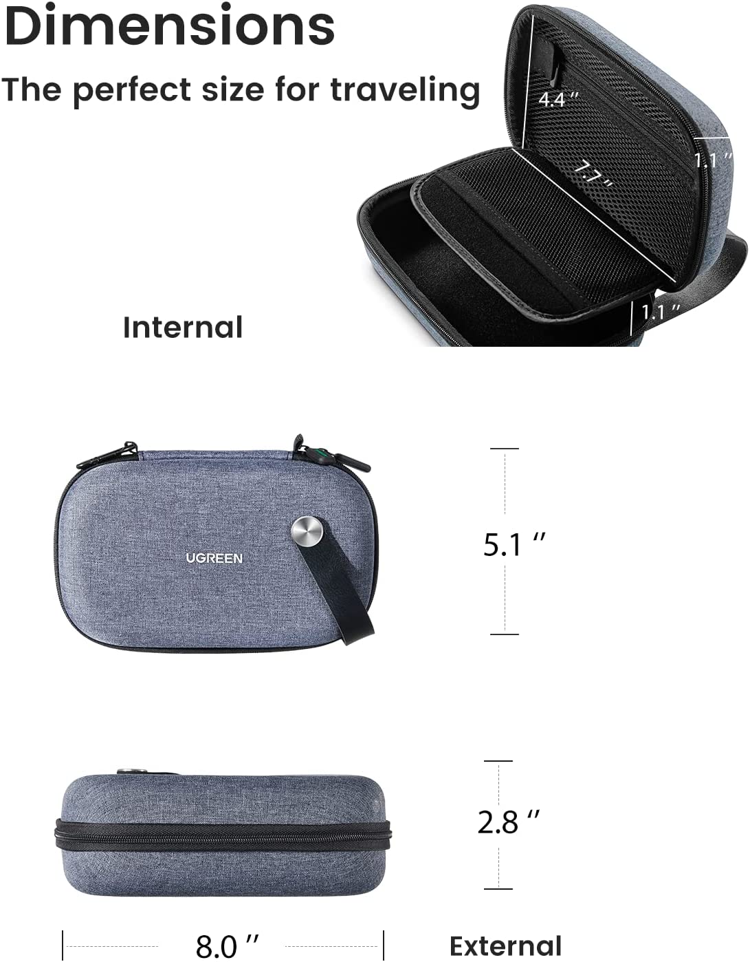 UGREEN – organisateur de voyag - Travel Accessories Organizer avis et prix