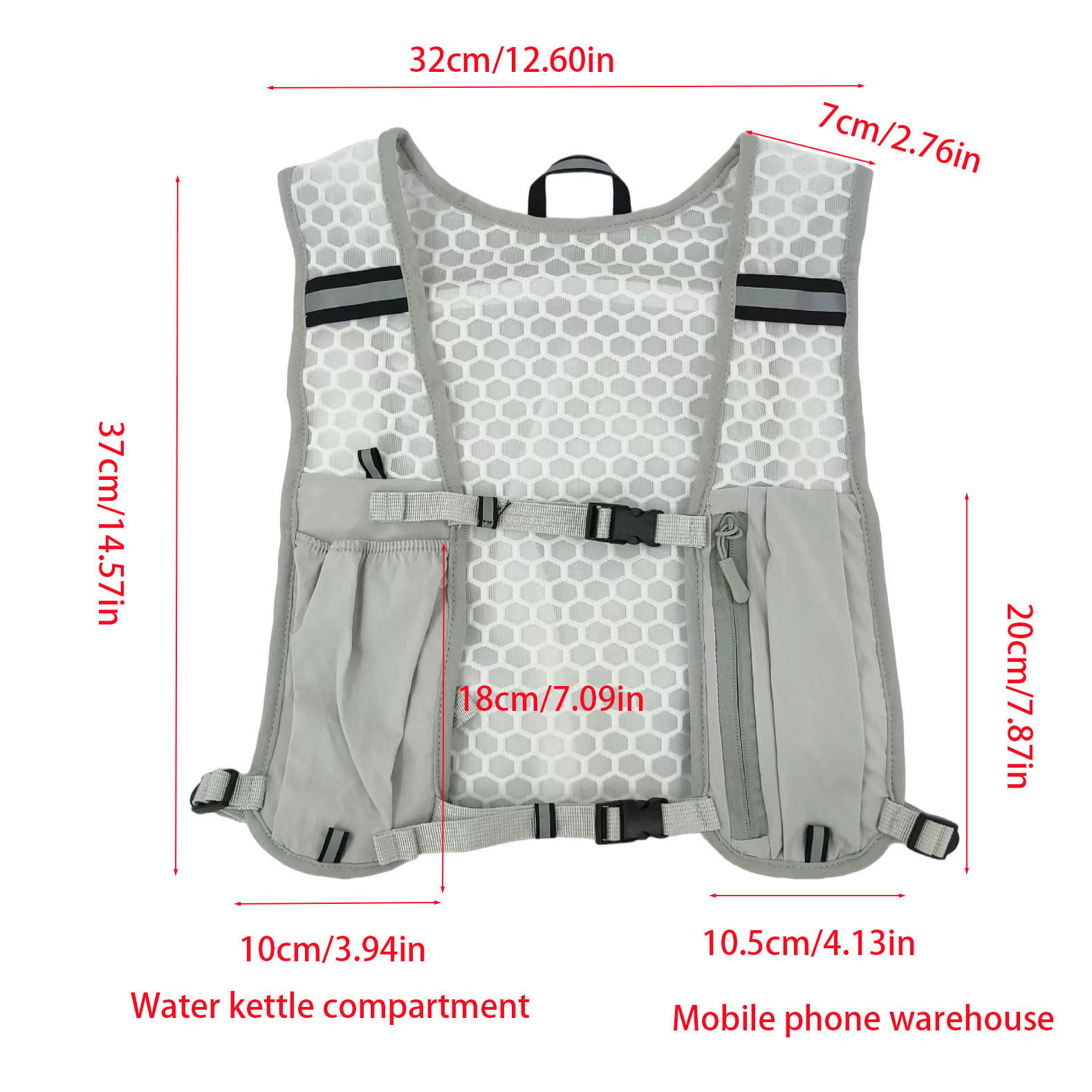 Gilet de course unisexe résist - Hydration Pack Backpack avis et prix