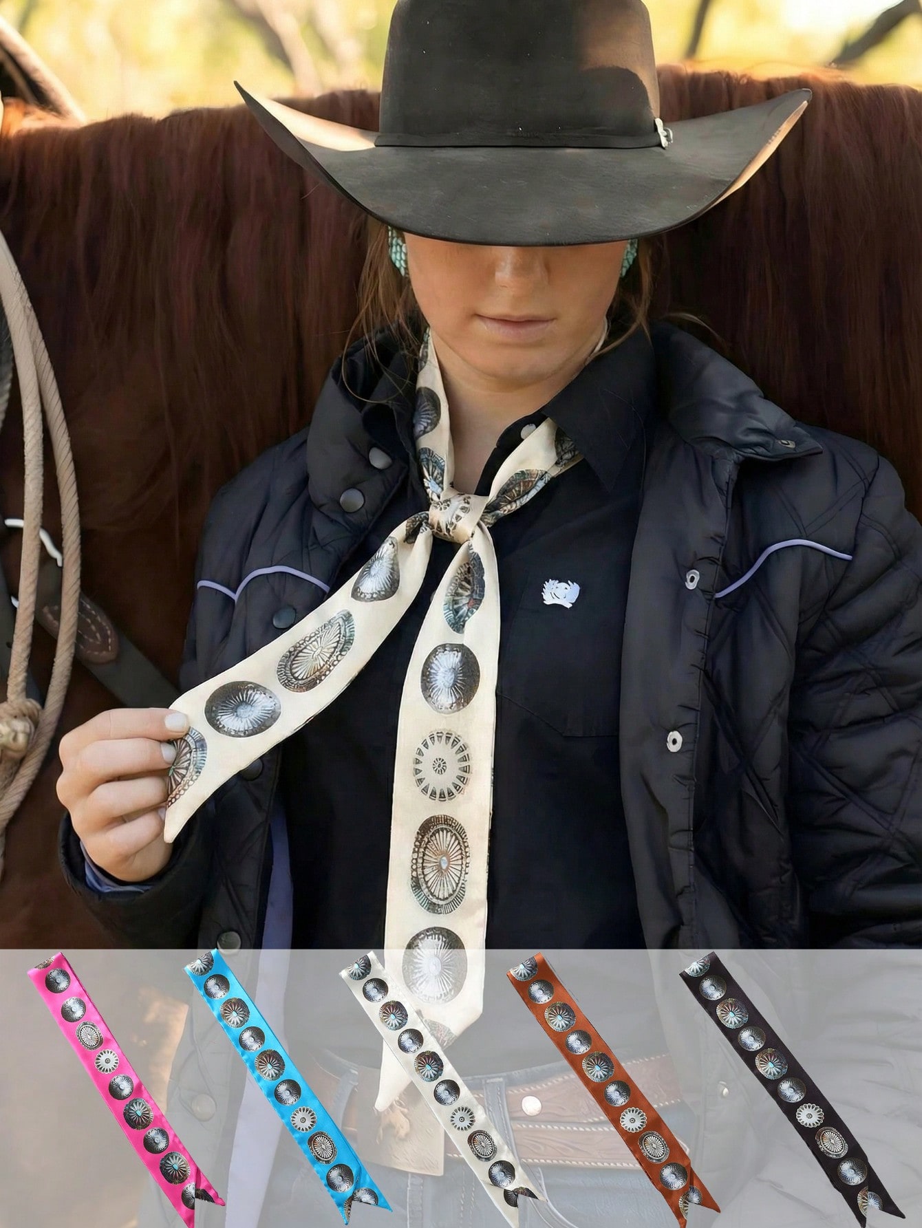 1 pièce Écharpe/Foulard de cow - Travel Accessories Essentials avis et prix