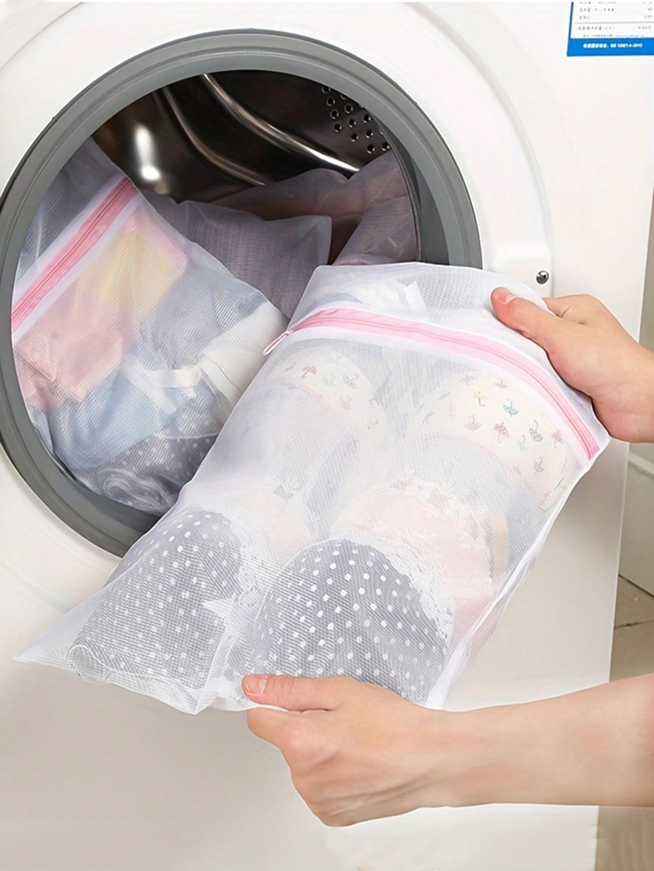 Lot de 3 sacs à linge zippés r - Reusable Zip Bag avis et prix