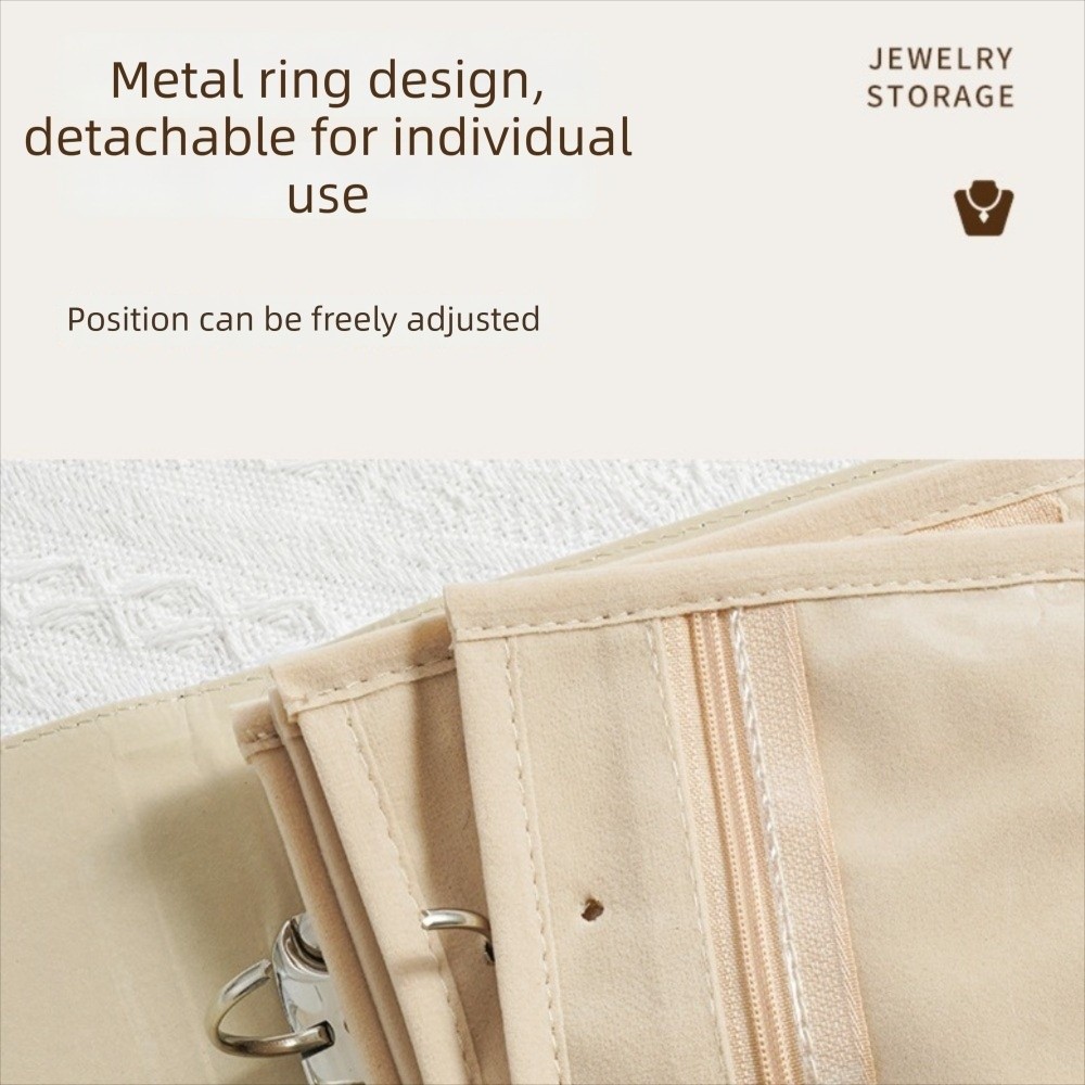 Livre de rangement portable po - Travel Jewellery & Accessories Organiser avis et prix