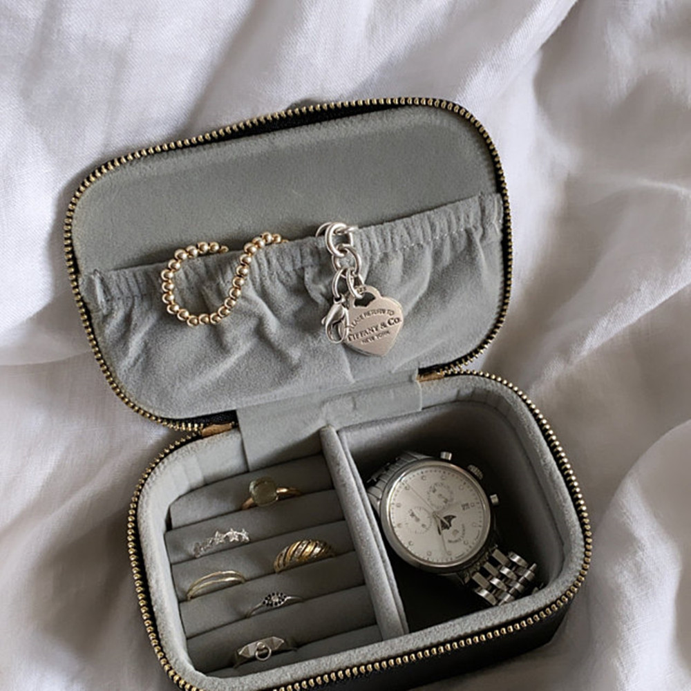 Boîte à bijoux personnalisée a - Travel Jewellery & Accessories Organiser avis et prix
