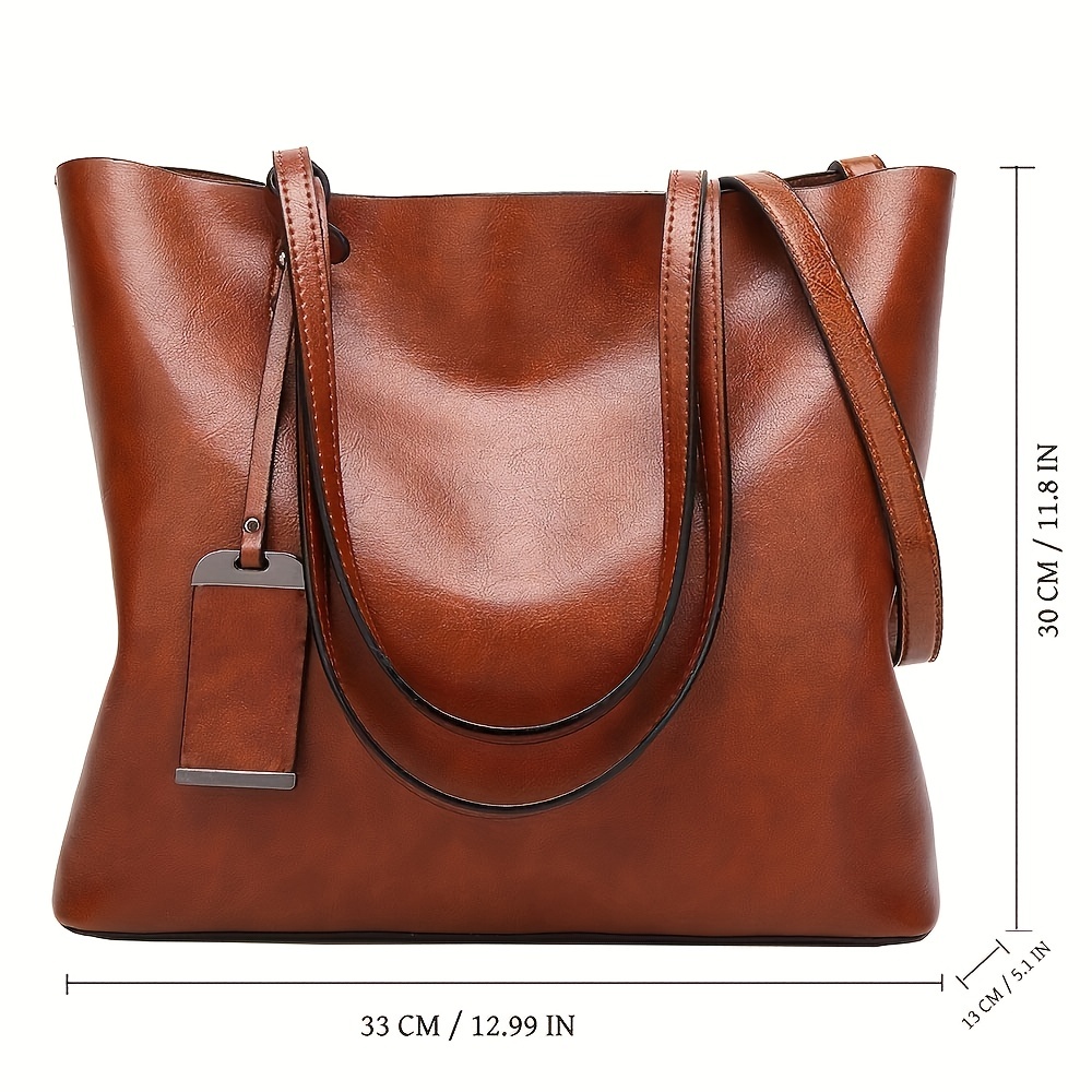 Sac à main fourre-tout en cuir - Travel Accessories Tech avis et prix