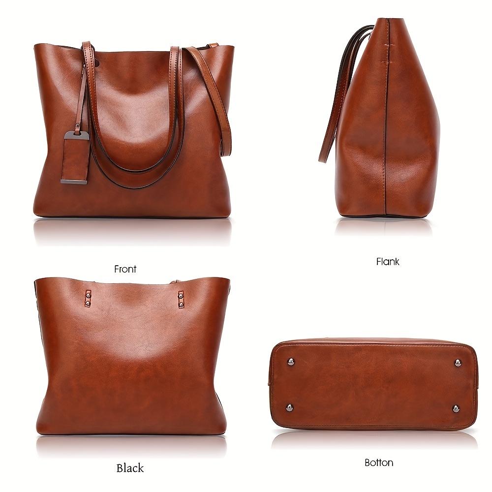 Sac à main fourre-tout en cuir - Travel Accessories Tech avis et prix