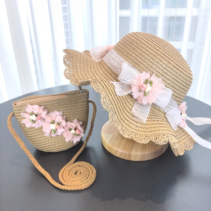 Chapeau de paille 2 pièces pou - Travel Accessories For 6 Year Old avis et prix